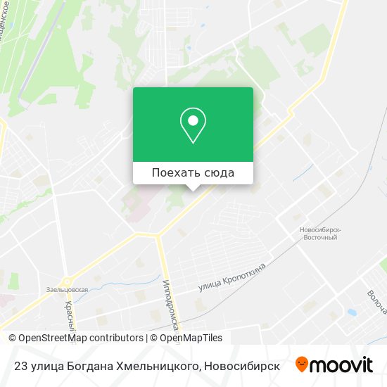 Карта 23 улица Богдана Хмельницкого