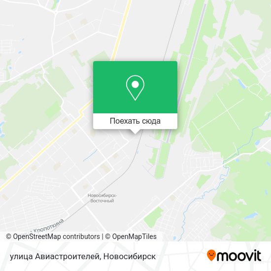 Карта улица Авиастроителей