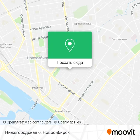 Карта Нижегородская 6
