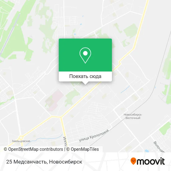 Карта 25 Медсанчасть