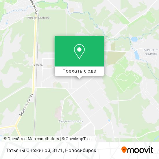 Карта Татьяны Снежиной, 31/1