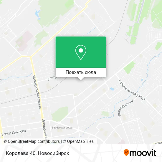 Карта Королева 40