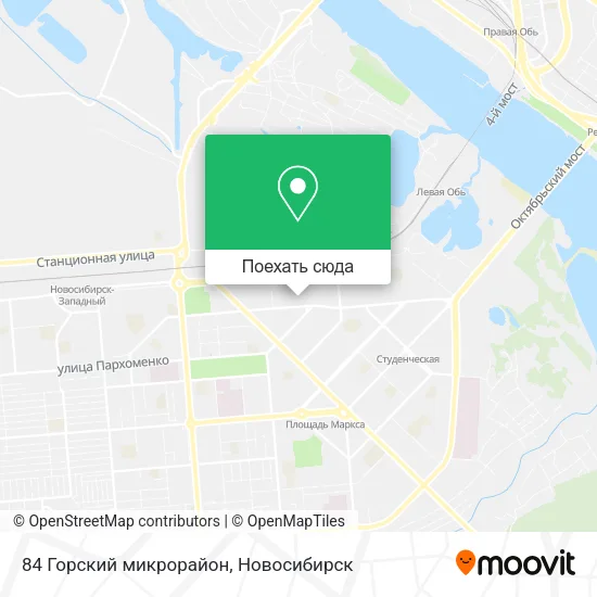 Карта 84 Горский микрорайон