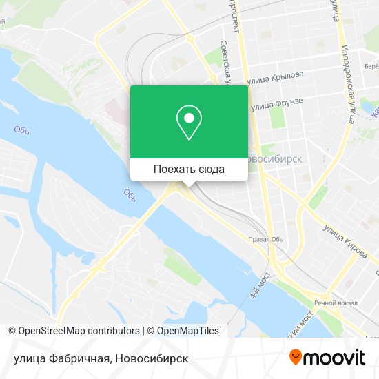 Карта улица Фабричная
