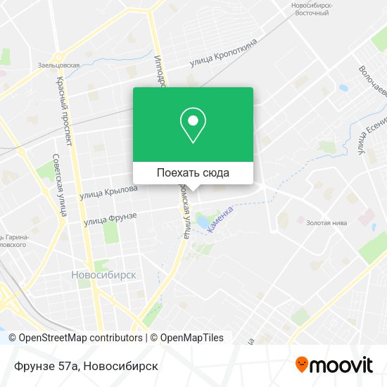 Карта Фрунзе 57а