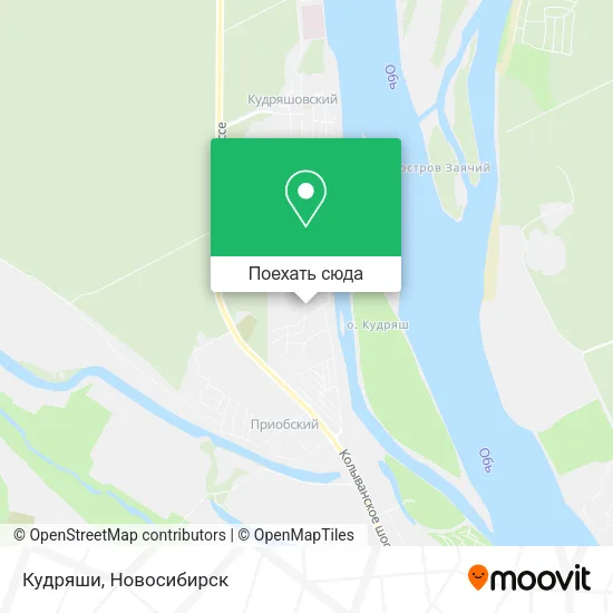 Карта Кудряши