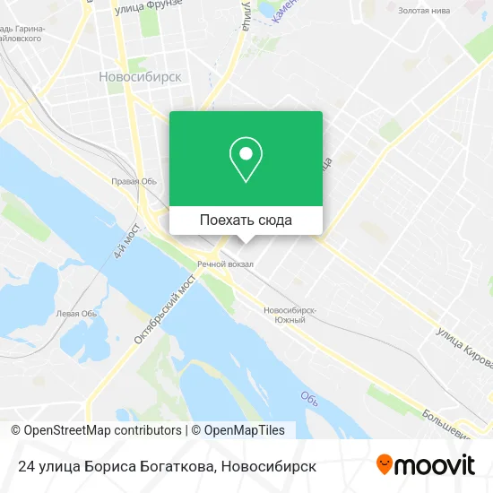 Карта 24 улица Бориса Богаткова