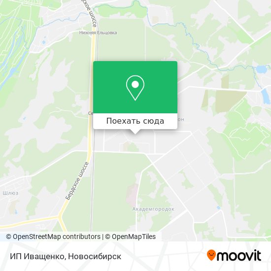 Карта ИП Иващенко