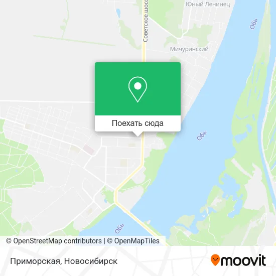 Карта Приморская