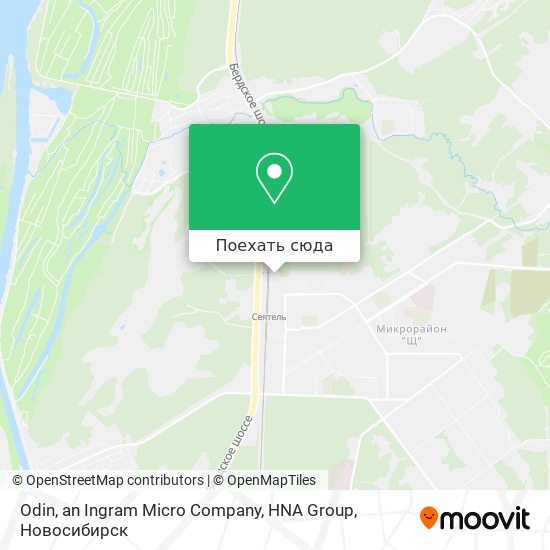 Карта Odin, an Ingram Micro Company, HNA Group