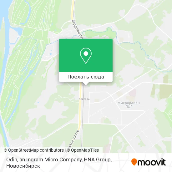 Карта Odin, an Ingram Micro Company, HNA Group