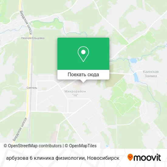 Карта арбузова 6 клиника физиологии
