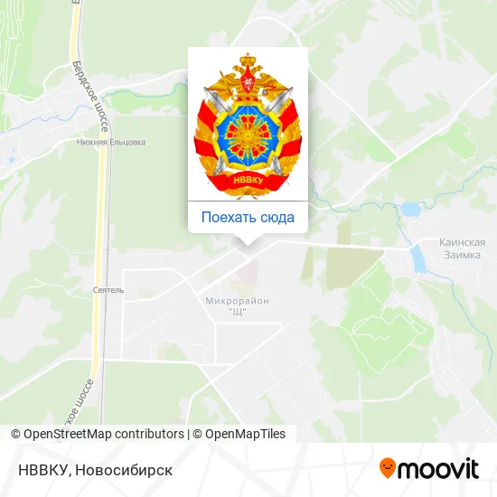 Карта НВВКУ