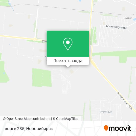 Карта зорге 235