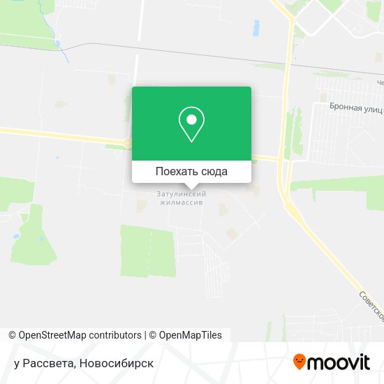 Карта у Рассвета