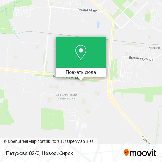 Карта Петухова 82/3