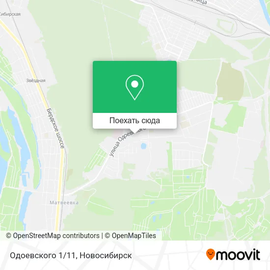 Карта Одоевского 1/11