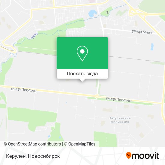 Карта Керулен
