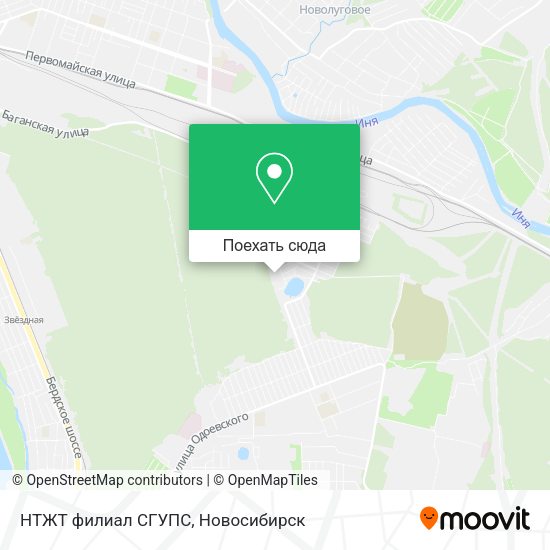 Карта НТЖТ филиал СГУПС