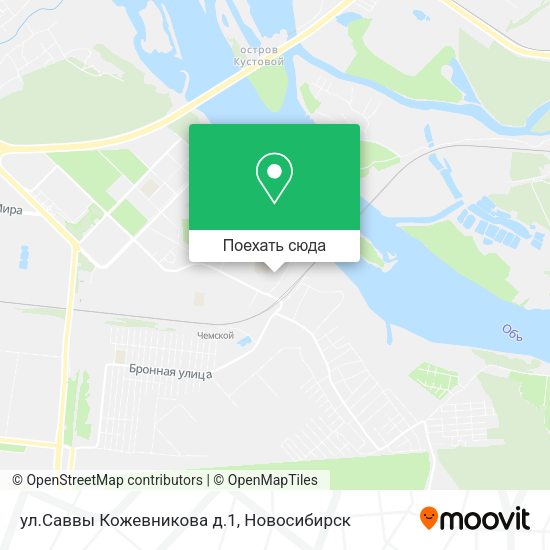 Карта ул.Саввы Кожевникова д.1