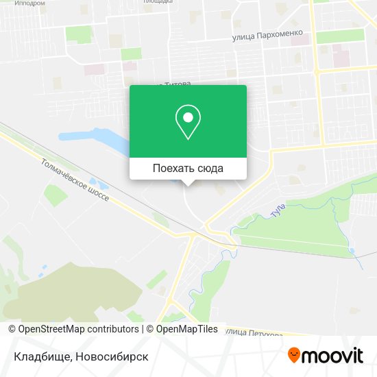 Карта Кладбище