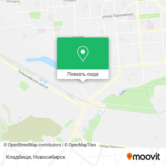 Карта Кладбище