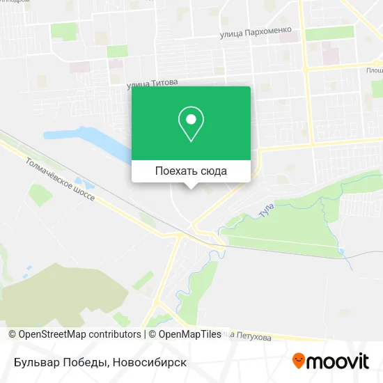 Карта Бульвар Победы