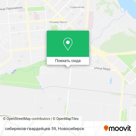 Карта сибиряков-гвардейцев 59