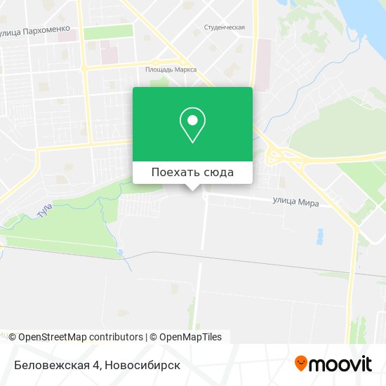 Карта Беловежская 4