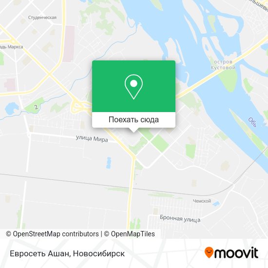 Карта Евросеть Ашан
