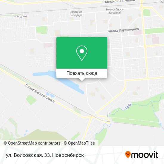 Карта ул. Волховская, 33