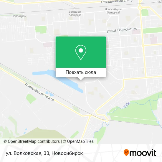 Карта ул. Волховская, 33