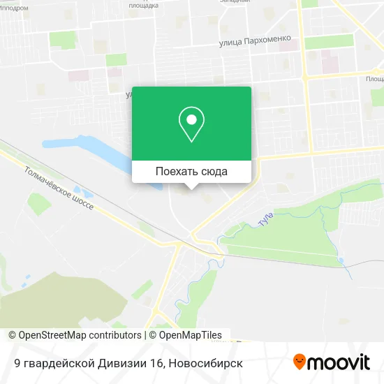 Карта 9 гвардейской Дивизии 16