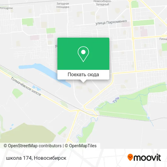 Карта школа 174