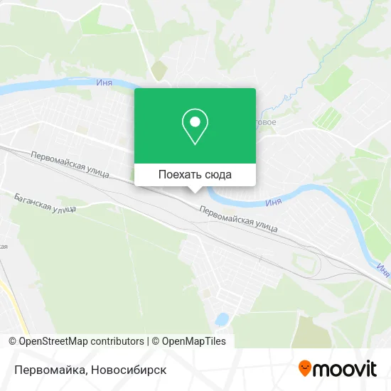 Карта Первомайка