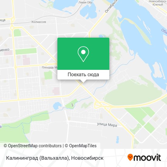 Карта Калининград (Вальхалла)