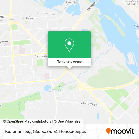 Карта Калининград (Вальхалла)