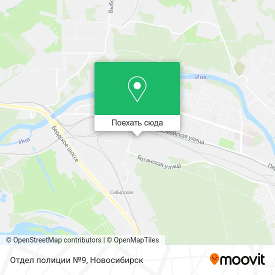 Карта Отдел полиции №9
