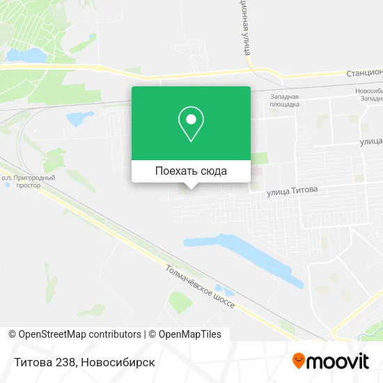 Карта Титова 238