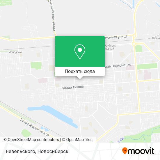 Карта невельского