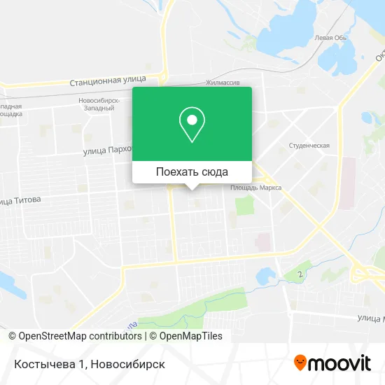Карта Костычева 1