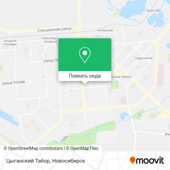 Карта Цыганский Табор