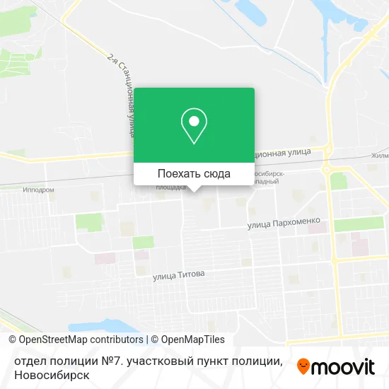 Карта отдел полиции №7. участковый пункт полиции