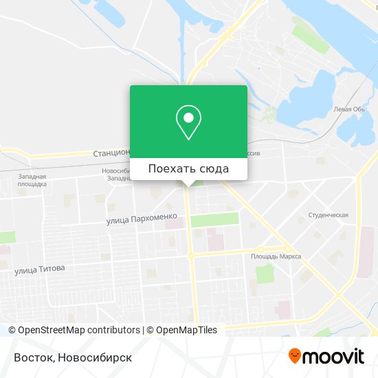 Карта Восток