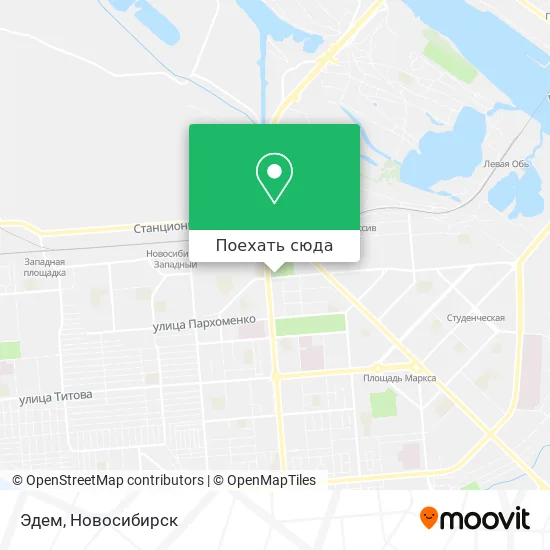 Карта Эдем