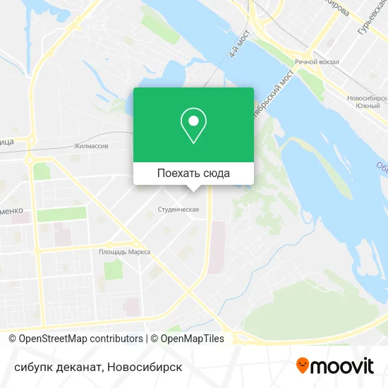 Карта сибупк деканат