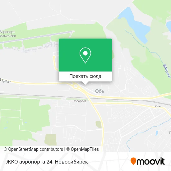 Карта ЖКО аэропорта 24