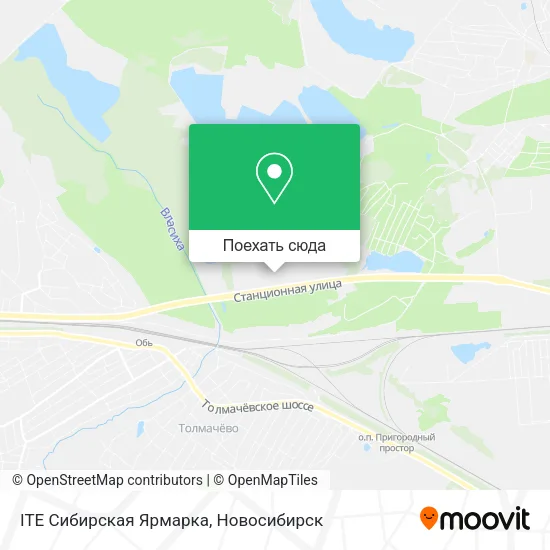Карта ITE Сибирская Ярмарка