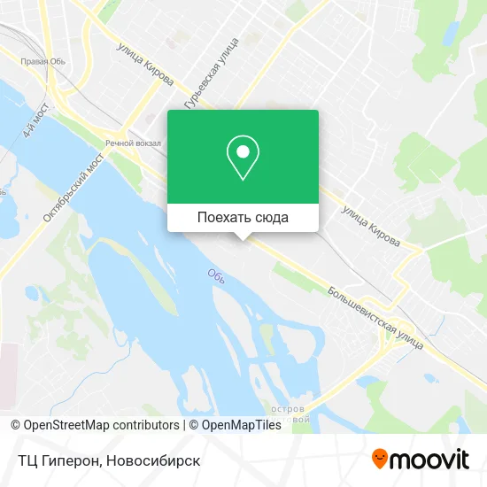 Карта ТЦ Гиперон