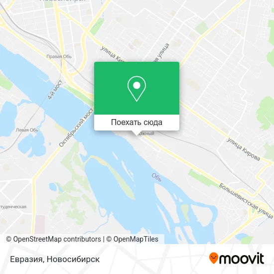 Карта Евразия